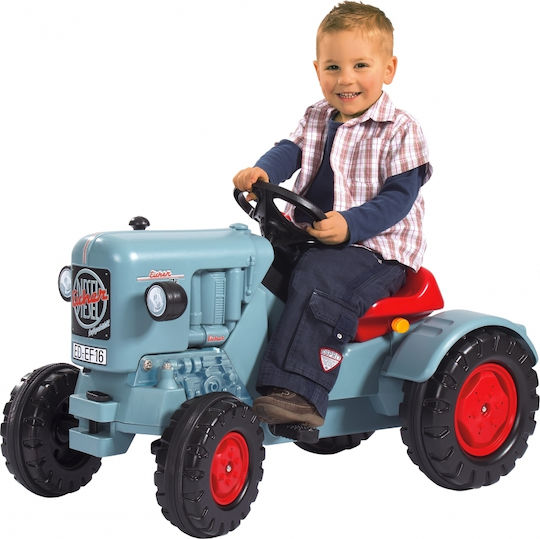 Kids Foot-to-Floor Ride On Tractor with Pedal Eicher Diesel ED 16 Blue