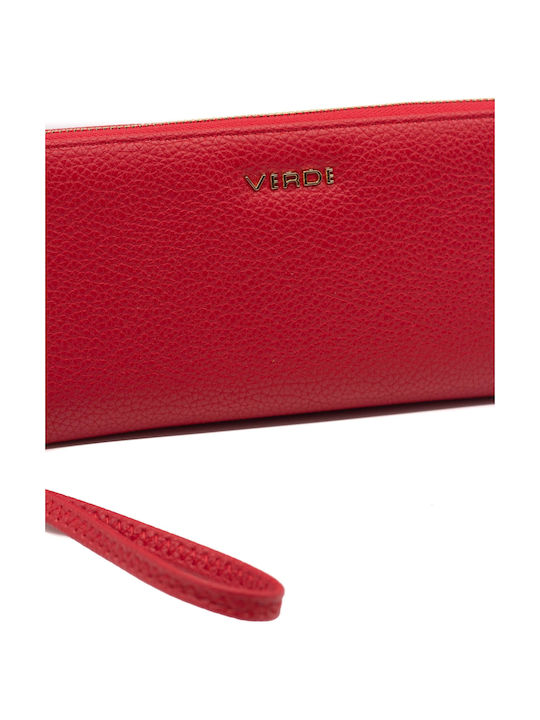 Verde Large Women's Wallet Red