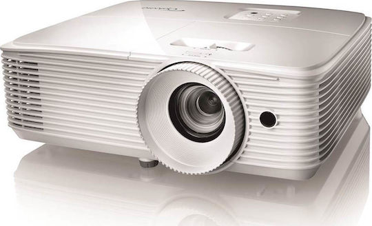 Optoma HD29HLV 3D Projektor DLP Full HD LED-Lampe mit Eingebauten Lautsprechern Weiß