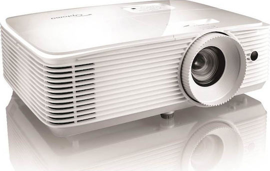 Optoma HD29HLV 3D Projektor DLP Full HD LED-Lampe mit Eingebauten Lautsprechern Weiß