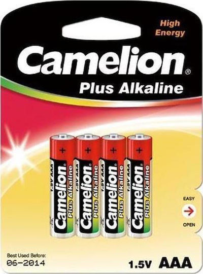 Camelion Plus Αλκαλικές Μπαταρίες AAA 1.5V 4τμχ