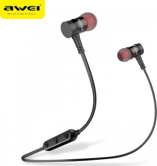 Awei B922BL In-Ear Bluetooth-Freisprecheinrichtung Kopfhörer mit Schweißresistenz Schwarz