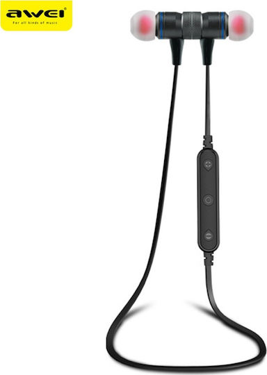 Awei B922BL In-Ear Bluetooth-Freisprecheinrichtung Kopfhörer mit Schweißresistenz Schwarz