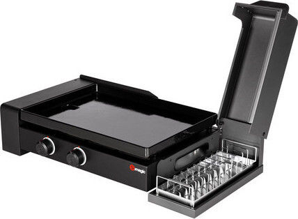 Somagic So Burger Ψησταριά Υγραερίου με 2 Εστίες 5.6kW