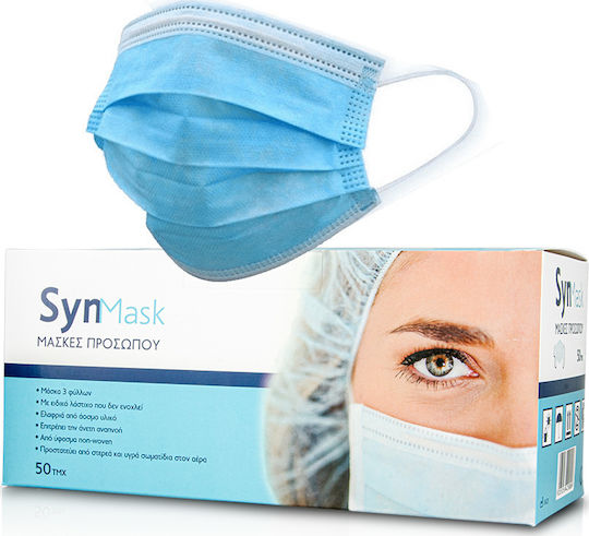 Syndesmos SynMask Protective Mask Blue 1pcs