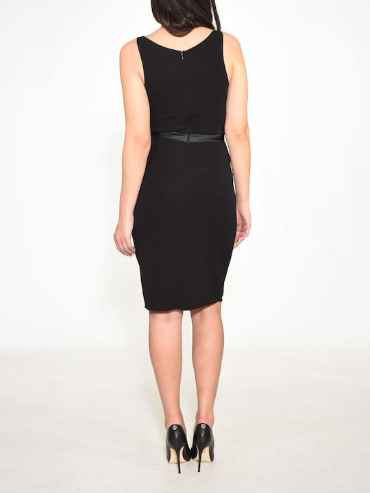 Sommer Midi Abendkleid Schwarz