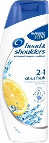 Head & Shoulders Citrus Fresh 2 in 1 Shampoos Against Dandruff for All Hair Types 360ml