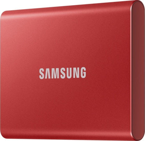Samsung Portable SSD T7 USB 3.2 / USB-C 500GB Metallic Red