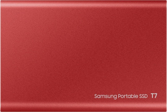 Samsung Portable SSD T7 USB 3.2 / USB-C 1TB Metallic Red