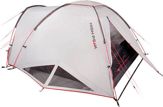 High Peak Almada 4.0 Camping Tent Tunnel White with Double Cloth 4 Seasons for 4 People 400x230x150cm