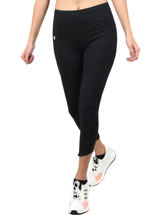 Leggings Pentru Instruire Colanți Cropped De Strângere Negri