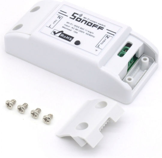 Sonoff Basic Smart Intermediate Switch Wi-Fi in White Color