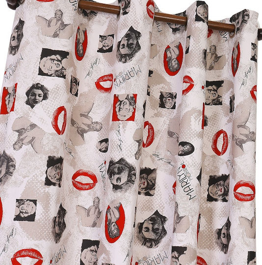 Mc Decor Marilyn με Τρουκς Κόκκινη 140x265εκ.