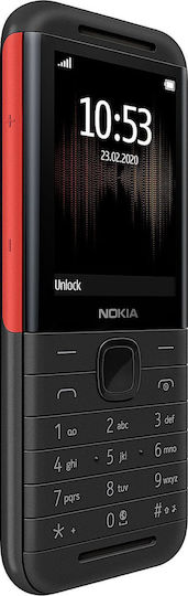 Nokia 5310 2020 Dual-SIM Handy mit Tasten (Englisches Menü) Schwarz/Rot