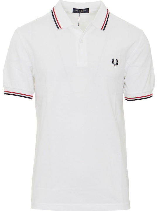 Herrenblusen Kurzarm Polo T-Shirt Weiß