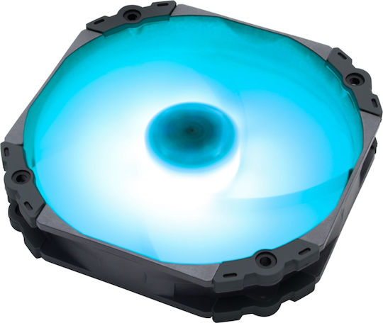 Scythe Kaze Flex RGB Case Fan 140mm (1800rpm / 100.8cfm) με Σύνδεση 4-Pin PWM Λευκό