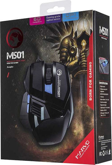 Marvo M501 Gaming Mouse Black