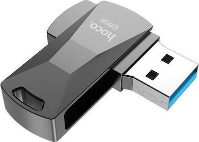 Hoco UD5 Wisdom 128GB USB 3.0 Stick Γκρι