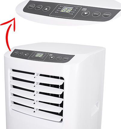 Adler Tragbare Klimaanlage 7000 BTU nur Kühlung