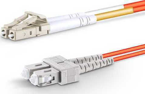 Central Central Optical Fiber Cable LC-SC 3m Orange