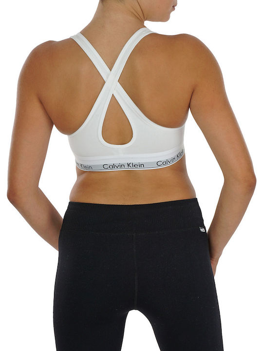 Women's Bra with Light Padding White