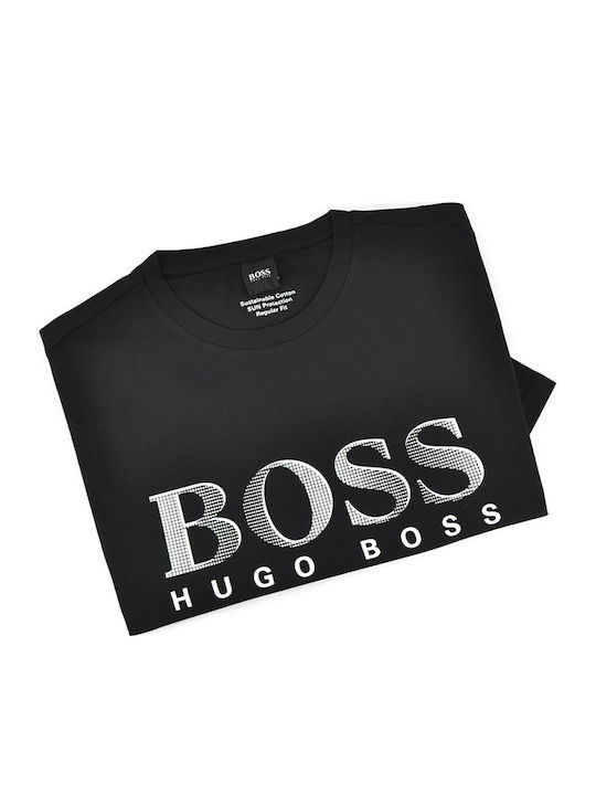 Hugo Boss Men's T-Shirt with Logo Black 50407774-007