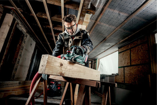 Metabo HO 18 LTX 20-82 Πλάνη 18V Solo με Σύστημα Αναρρόφησης