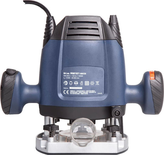Ferm PRM1021 Κάθετη Φρέζα 1200W με Ρύθμιση Ταχύτητας και με Σύστημα Αναρρόφησης