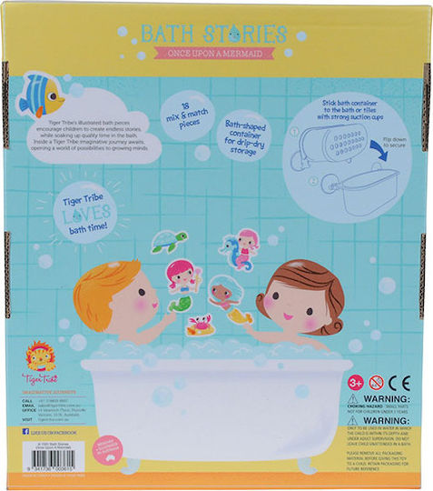 Tiger Tribe Bath Stories Once Upon a Mermaid Badespielzeug für 36++ Monate
