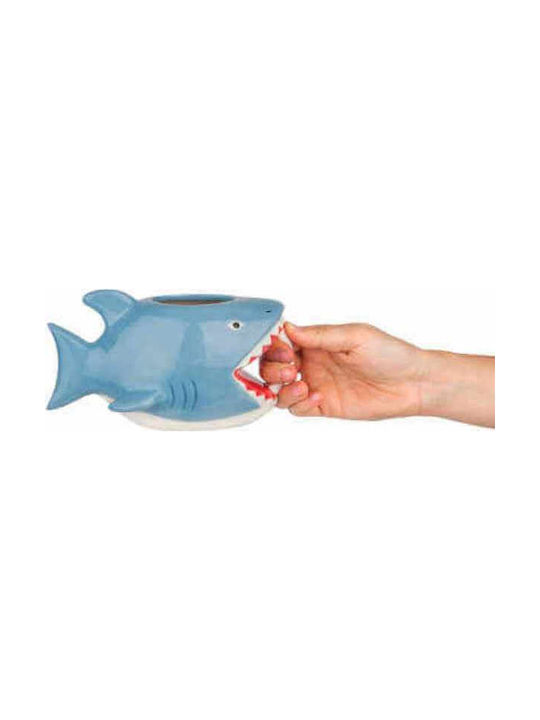 Καρχαρίας - Bite Me Tasse Keramik Blau 650ml 1Stück