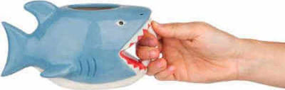Καρχαρίας - Bite Me Κούπα Κεραμική Μπλε 650ml