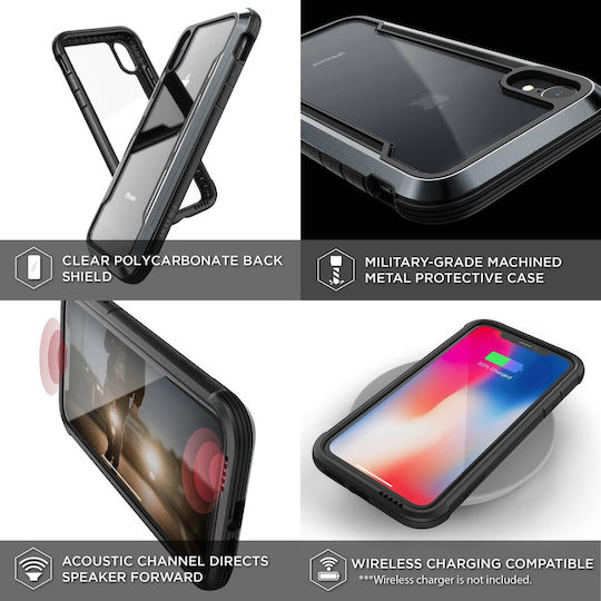 X-Doria Defense Shield 360 Vollschutz Kunststoff Schwarz (iPhone 11 Pro Max)