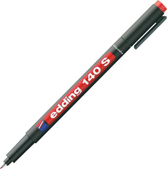 Edding 140S Markere pentru Folii 0.3mm Roșii 140buc