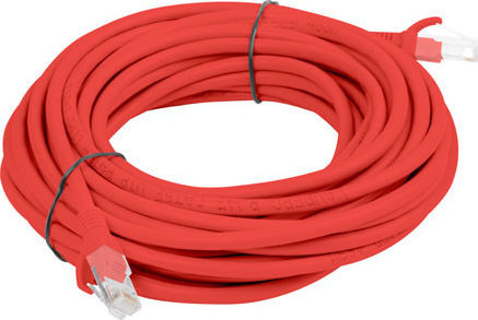 Lanberg U/UTP Cat.5e Ethernet Network Cable 5m Red 1pcs