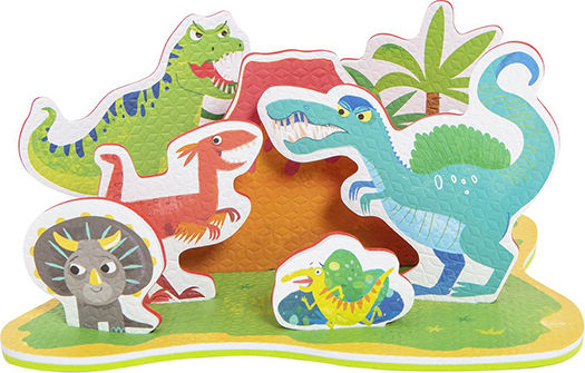 Tiger Tribe Dinosaur Island Bath Toy for 24++ Months