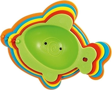 Fashy Little Stars Fish Cups Играчка за баня за 12++ месеца
