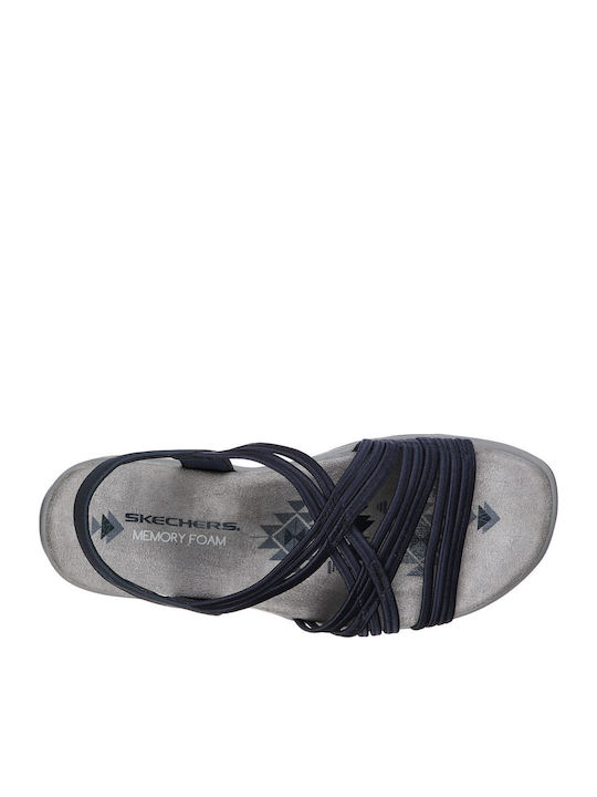 Reggae Slim Simply Stretch Sandale Casual Damă Din Piele Albastru Marin