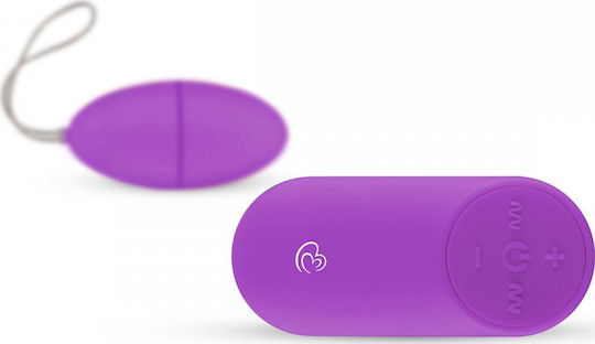 Easytoys Vibrating Egg Vibrator Egg with Remote Control 6cm Purple