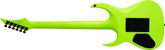 Solar Guitars A2.6FR LN Електрическа Китара Stratocaster с HH Конфигурация на Пикапите Lemon Neon Matte