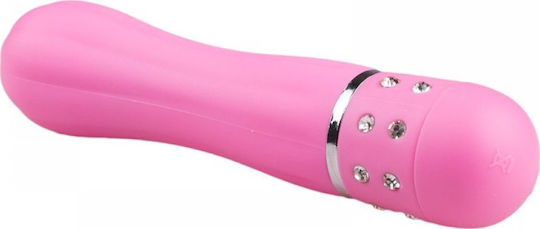 Easytoys Love Diamond Smooth Vibrator 11.4cm Pink