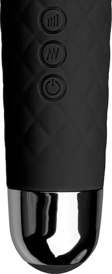 Easytoys Mini Wand Massage Vibrator Vibrator Massage 20cm Black