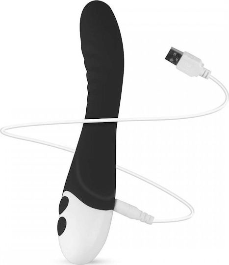Easytoys Lunar Vibe Klassisch Vibrator 18cm Black