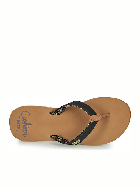 Cushion Sands Σαγιονάρες σε Μαύρο Χρώμα