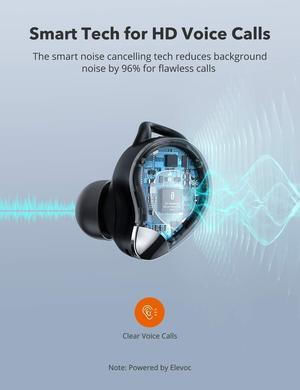 SoundLiberty 79 In-ear Bluetooth Handsfree Ακουστικά με Θήκη Φόρτισης Μαύρα