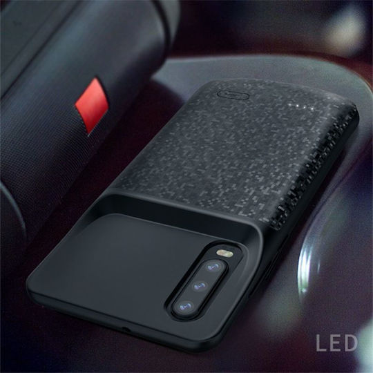 Battery Pack Back Cover Plastic Black (Huawei P30)