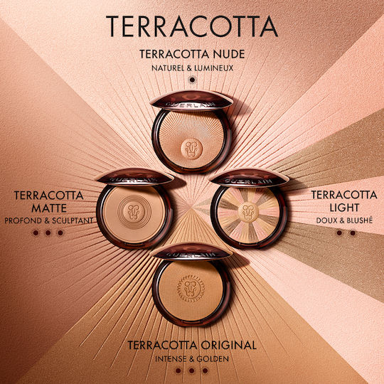 Guerlain Pudră Mată Terracotta Medie 10gr