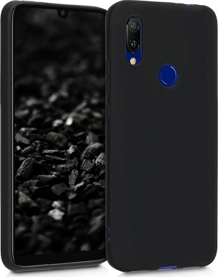 Hurtel Soft Touch Back Cover Σιλικόνης Μαύρο (Redmi 7)