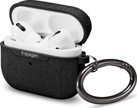 Spigen Urban Fit Silicone Case with Keychain Black for Apple AirPods Pro