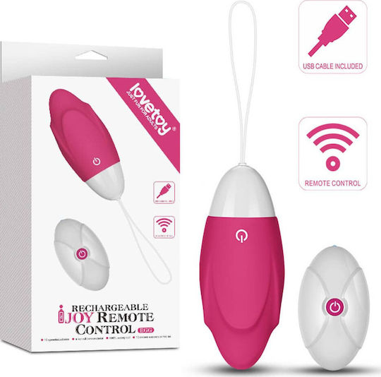 Lovetoy iJoy Egg Vibrator Egg with Remote Control Pink