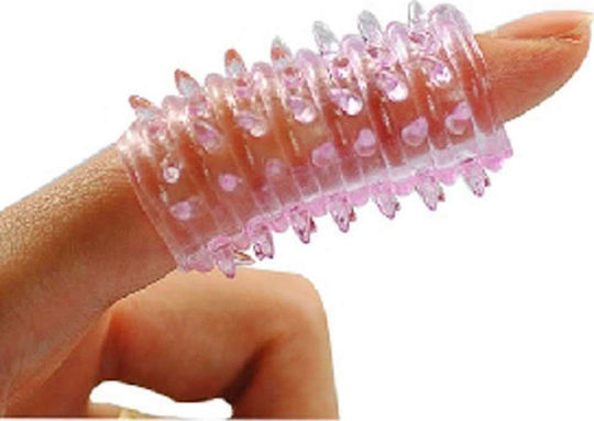 Easytoys Finger Sleeve Vibrator Finger 4.5cm Pink